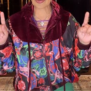 Gorgeous velveteen detail jacket